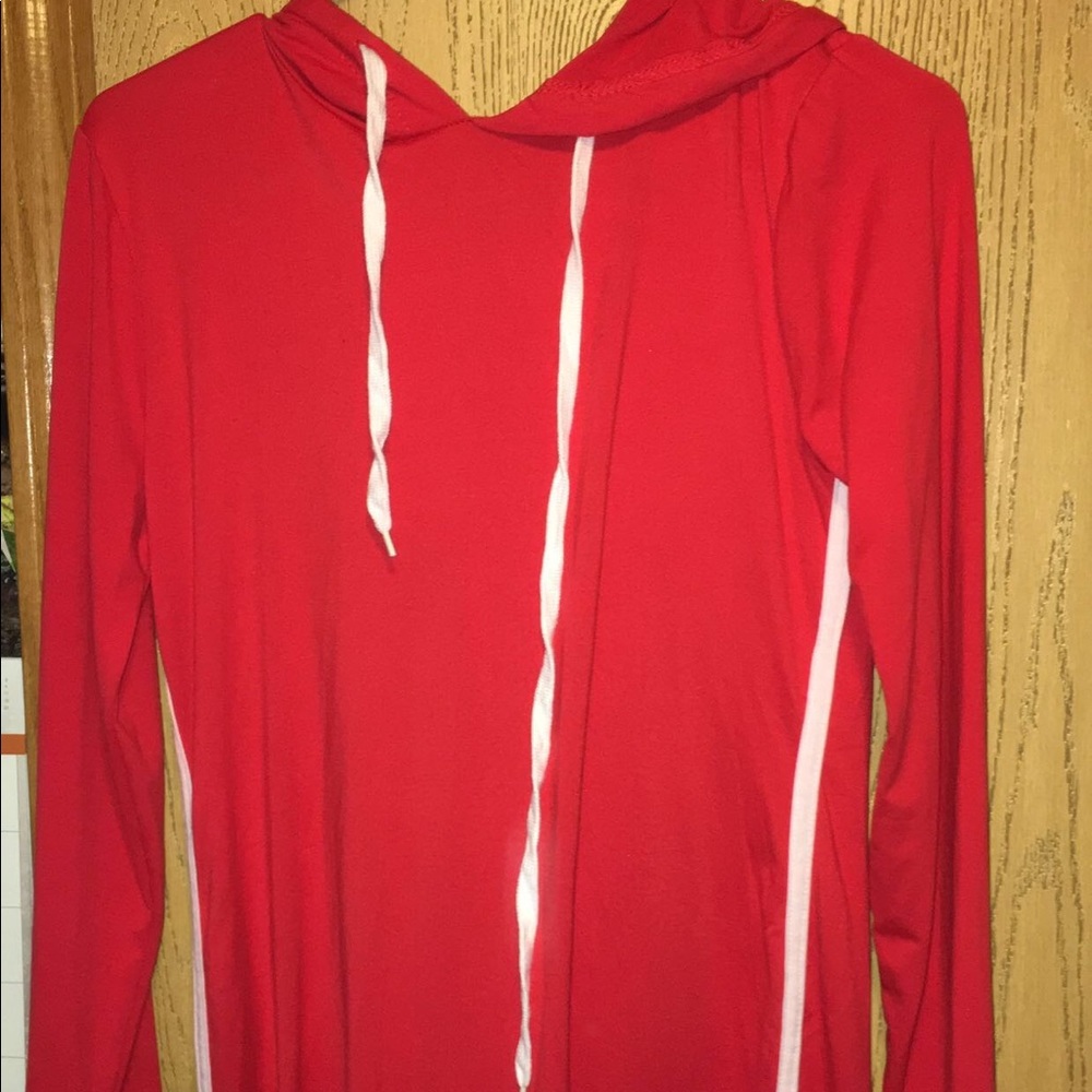 Red athleisure bodycon dress Rue21